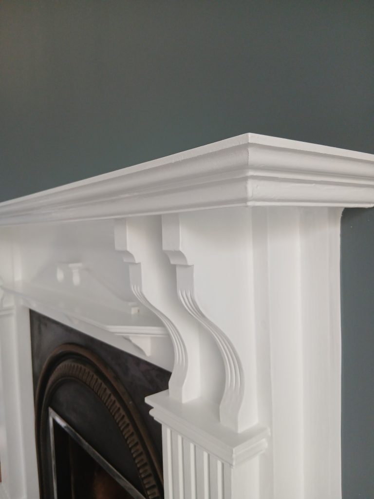 Fireplace detail